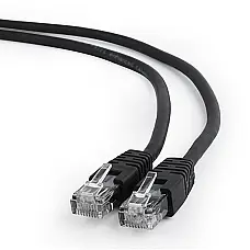 Patch Cord Cat.6U  0.5m, Black, PP6..