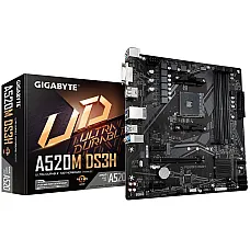 MB AM4 Gigabyte A520M DS3H  mATX..