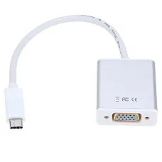 Adapter USB TYPE C to VGA Female,  ..