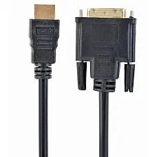 Cable HDMI to DVI  0.5m Cablexpert,..