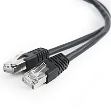 1 m, FTP Patch Cord  Black, PP22-1M..
