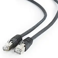 Patch Cord Cat.6/FTP,  0.5m, Black,..