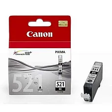 Ink Cartridge for Canon CLI-521, bl..