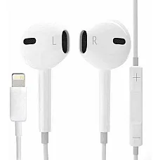 XO earphones, EP24 Lightning, White..