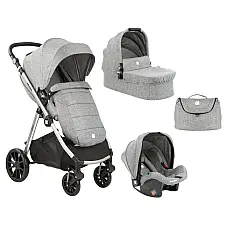 Stroller Kikka Boo 3 in 1 Ugo, Dark..