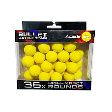 823, Gemsum PU Round Bullets, 36pcs..