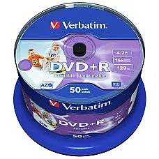 Printable  50*Cake DVD+R Verbatim, ..