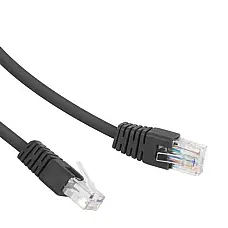 Patch Cord Cat.6U  5m, Black, PP6U-..