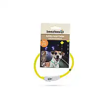 BEEZTEES силиконовый ошейник светящ..
