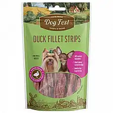 Dog Fest Полоски из утиного филе, д..