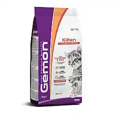 GEMON DRY CAT KITTEN SALMON/RICE 2K..