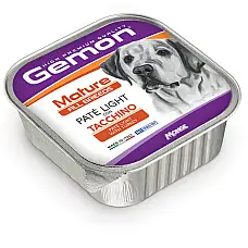 GEMON DOG PATE MATURE LIGHT TURKEY ..