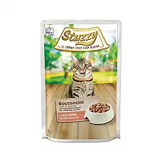 STUZZY CAT CHUNKS Pouch Salmon..