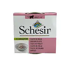 SCHESIR CAT CAN BROTH CHICKEN 70gr..