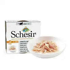 SCHESIR CAT CAN BROTH NATURAL SAUCE..