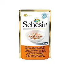 SCHESIR Cat Pouch Tuna Chicken With..