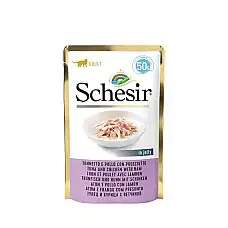 SCHESIR CAT SINGLE POUCH TUNA WITH ..
