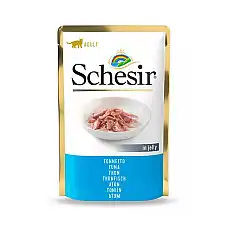 SCHESIR Cat Pouch Tuna 85gr Jelly..