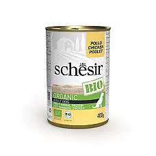 SCHESIR DOG BIO CAN CHICKEN 400gr..