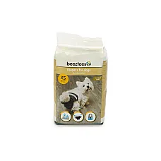 BEEZTEES dog diapers 22pcs XS..