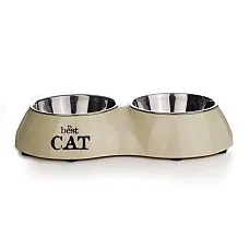 Dublu bol metalic Best Cat bej..
