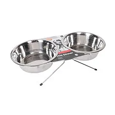 Dublu bol metalic DUO DINNER 11cm 2..