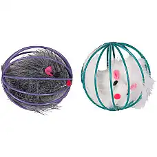 Мышка WIRE BALL WITH MOUSE 6cm..