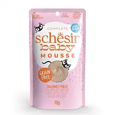 SCHESIR BABY Cat pouch Mousse Salmo..
