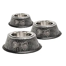 Bol metalic SILVER BONE S..