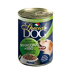 SPECIAL DOG Can Chunks with rice an..