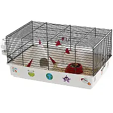 Клетка CRICETI 9 SPACE черная..