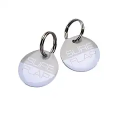 SURE FLAP Медальон Collar Tag (x2)..