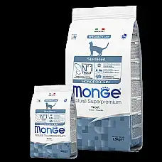 MONGE DRY CAT STERILISED MONOPROTEI..