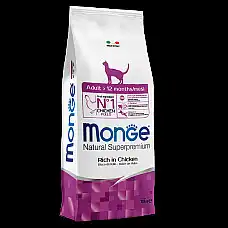 MONGE DRY CAT ADULT Chicken 10 кг..