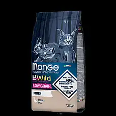 MONGE DRY CAT BWILD LG KITTEN Goose..