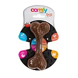 COMFY TOY DENTAL BONE BARBECUE 8,5cm Brown ju..