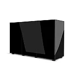 Dulap AQUAEL Glossy ST 120 Negru..
