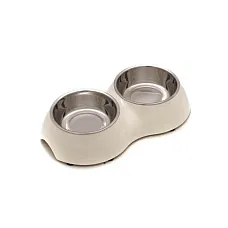 COMFY Миска MELAMINA S 160+160ml Wh..