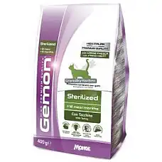 GEMON DRY CAT STERILISED Turkey 400..