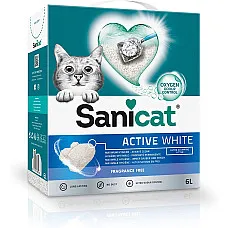 SANICAT ACTIVE WHITE 6L..