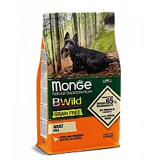 MONGE DRY DOG BWILD GF MINI ADULT D..