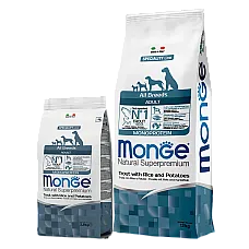 MONGE DRY DOG ALL BREED ADULT Trout..