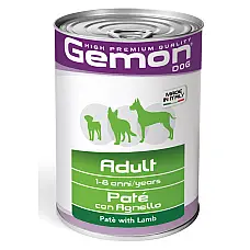 GEMON DOG PATE ADULT LAMB 400 гр...
