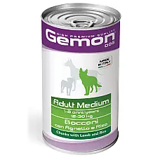 GEMON DOG MEDIUM ADULT LAMB/RICE 12..