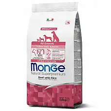 MONGE DRY DOG ALL BREED PUPPY Beef/..