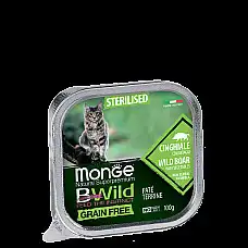 MONGE CAT BWILD STERILISED Wild Boa..