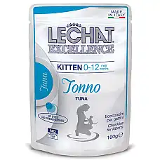 LECHAT EXCELLENCE POUCH KITTEN TUNA..