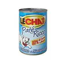 LECHAT RICCO Pate Natural tuna 400g..