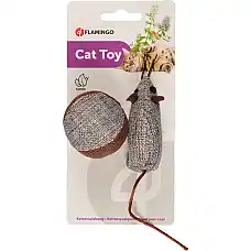 Игрушка мяч и мышка Juns Grey..