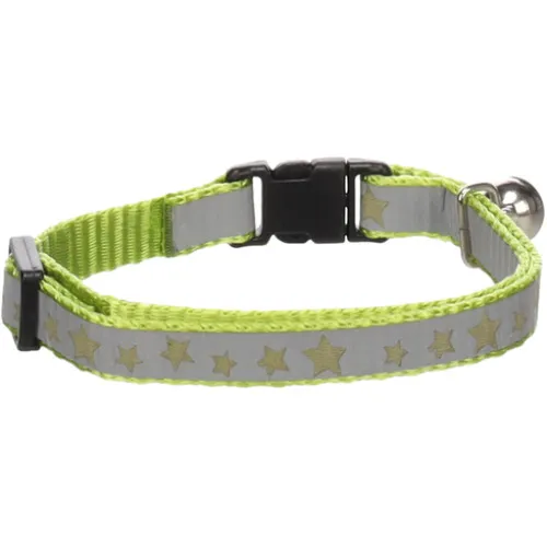 Zgardă reflectorizantă pentru pisici cu clopoțel Minx Light